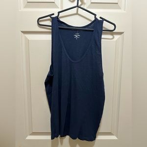 J. crew Navy blue basic tank - NWOT - size: Medium